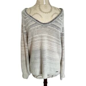 Abercrombie & Fitch Soft Pullover Long Sleeve V-Neck Sweater XL